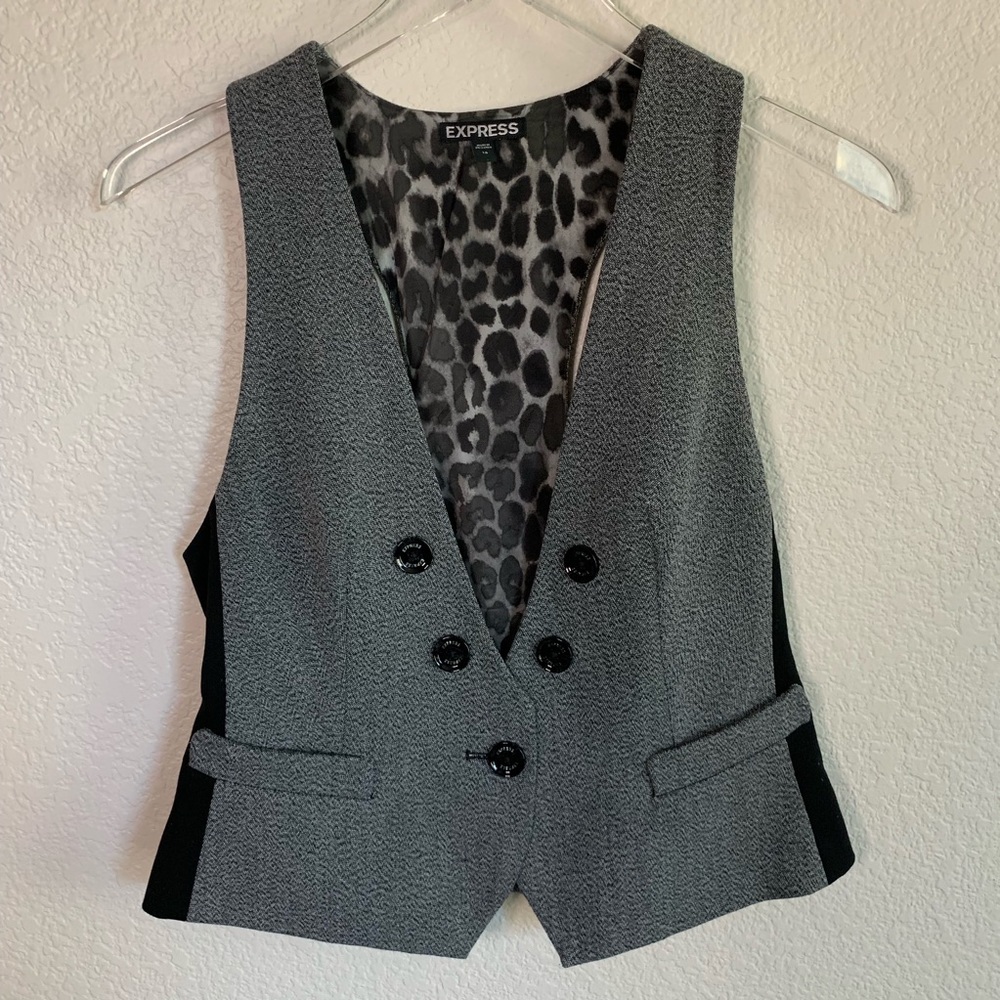 Express Racerback dressy vest